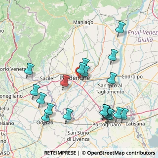 Mappa Borgomeduna, 33170 Pordenone PN, Italia (17.872)