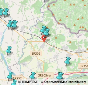 Mappa Via Isonzo, 34071 Cormons GO, Italia (6.30353)
