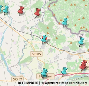 Mappa Via Isonzo, 34071 Cormons GO, Italia (6.83706)