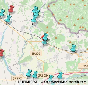 Mappa Via Isonzo, 34071 Cormons GO, Italia (5.882)