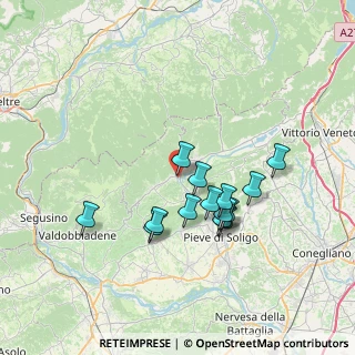 Mappa Via Paoletti, 31051 Follina TV, Italia (6.15)