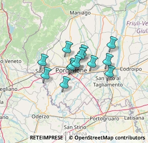 Mappa Via Meduna Vecchia, 33170 Pordenone PN, Italia (8.39846)