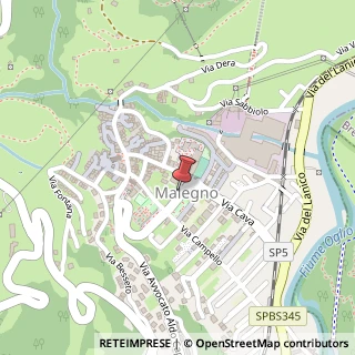 Mappa Via Donatori Di Sangue, 2, 25053 Breno, Brescia (Lombardia)