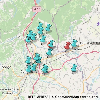 Mappa Via Trento, 31016 Cordignano TV, Italia (7.09158)