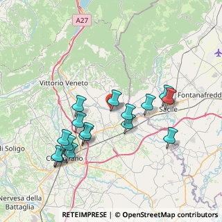 Mappa Via Trento, 31016 Cordignano TV, Italia (7.49563)