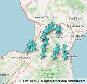 Mappa Contrada Tre Fontane, 89814 Filadelfia VV, Italia (11.70824)