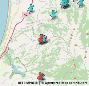 Mappa Contrada Tre Fontane, 89814 Filadelfia VV, Italia (5.35444)