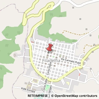 Mappa Via F. Fiorentino, 33, 89814 Filadelfia, Vibo Valentia (Calabria)