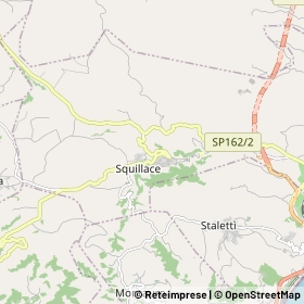 Mappa Squillace