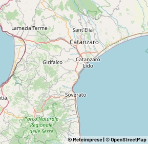 Mappa 88069 Borgia CZ, Italia (10.0765)