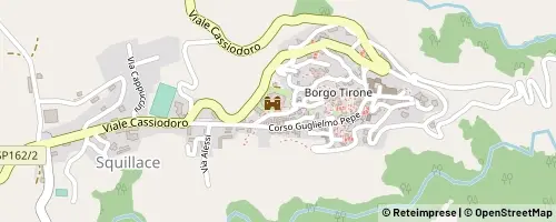 Mappa Squillace