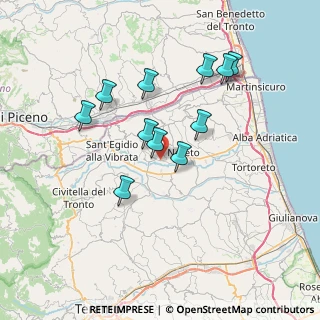 Mappa Contrada Campodino, 64010 Torano Nuovo TE, Italia (6.71182)