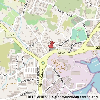 Mappa Via Giuseppe Cacciò, 56, 57037 Portoferraio, Livorno (Toscana)