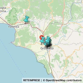 Mappa SP Barbaruta, 58100 Grosseto GR, Italia (7.55)