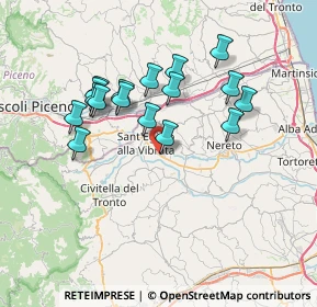 Mappa Via Pitagora, 64016 Sant'Egidio alla Vibrata TE, Italia (6.79882)