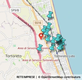 Mappa Via Vascello, 64018 Tortoreto Lido TE, Italia (0.7485)