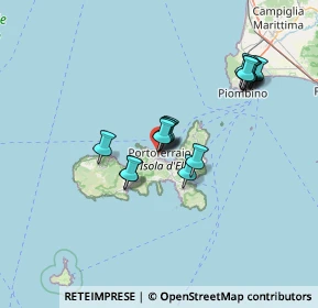Mappa Elba Island, 57037 Portoferraio LI, Italia (12.63375)