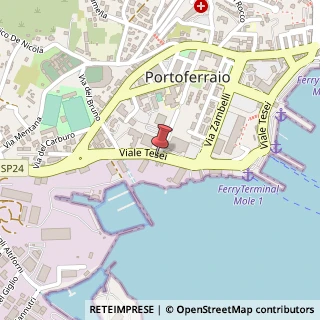 Mappa Viale Tesei, 57, 57037 Portoferraio, Livorno (Toscana)