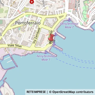 Mappa Calata Italia, 45, 57037 Portoferraio, Livorno (Toscana)
