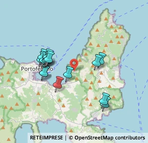 Mappa Località Rio nell'Elba, 57037 Portoferraio LI, Italia (3.41733)