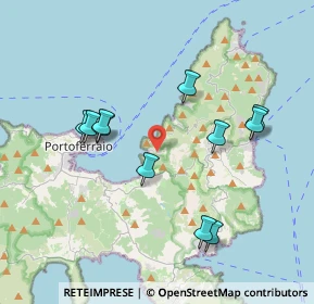 Mappa Località Rio nell'Elba, 57037 Portoferraio LI, Italia (3.86636)