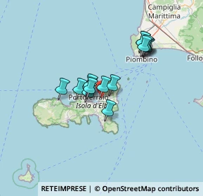 Mappa Località Rio nell'Elba, 57037 Portoferraio LI, Italia (10.862)