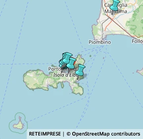 Mappa Località Rio nell'Elba, 57037 Portoferraio LI, Italia (19.94455)