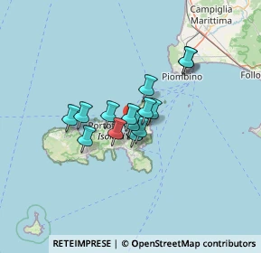 Mappa Località Rio nell'Elba, 57037 Portoferraio LI, Italia (8.64214)