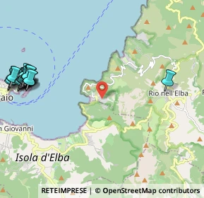 Mappa Località Rio nell'Elba, 57037 Portoferraio LI, Italia (3.248)