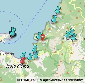 Mappa Località Rio nell'Elba, 57037 Portoferraio LI, Italia (2.5915)