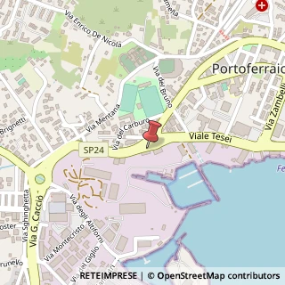 Mappa Via Giuseppe Cacciò, 9, 57037 Portoferraio, Livorno (Toscana)