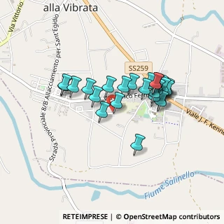 Mappa Via Pietro Nenni, 64016 Sant'Egidio alla Vibrata TE, Italia (0.3931)