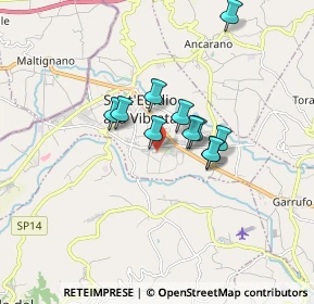 Mappa Via Pietro Nenni, 64016 Sant'Egidio alla Vibrata TE, Italia (1.25818)