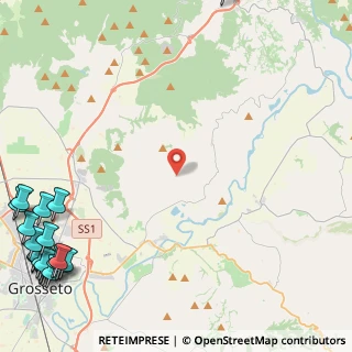 Mappa Strada Comunale di Stertignano, 58100 Grosseto GR, Italia (8.4375)