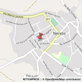 Mappa Via Giuseppe Ungaretti, 40, 64015 Nereto, Teramo (Abruzzo)