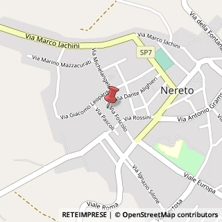 Mappa Via Foscolo, 26, 64015 Nereto, Teramo (Abruzzo)