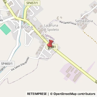 Mappa Via Mario Tabarrini, 25, 06044 Castel Ritaldi, Perugia (Umbria)