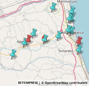 Mappa Via I. Silone, 64013 Corropoli TE, Italia (4.595)