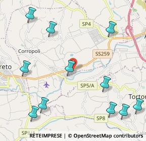 Mappa Via I. Silone, 64013 Corropoli TE, Italia (2.91)