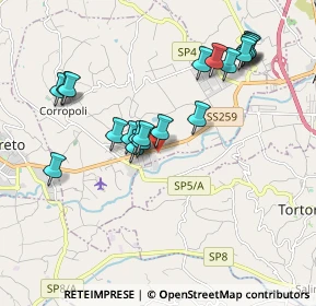 Mappa Via I. Silone, 64013 Corropoli TE, Italia (1.947)