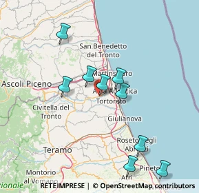 Mappa Via I. Silone, 64013 Corropoli TE, Italia (21.67636)