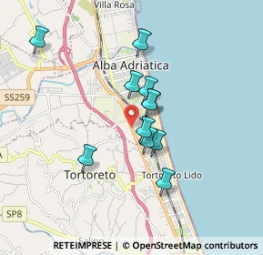 Mappa SS 16 Adriatica, 64011 Alba Adriatica TE, Italia (1.42)