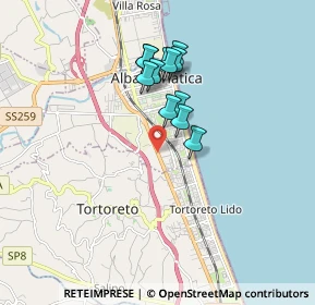 Mappa SS 16 Adriatica, 64011 Alba Adriatica TE, Italia (1.44167)