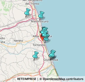 Mappa SS 16 Adriatica, 64011 Alba Adriatica TE, Italia (4.70692)