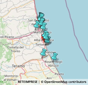 Mappa SS 16 Adriatica, 64011 Alba Adriatica TE, Italia (10.00833)