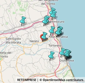 Mappa Via Papa Giovanni XXIII, 64013 Corropoli TE, Italia (7.6415)