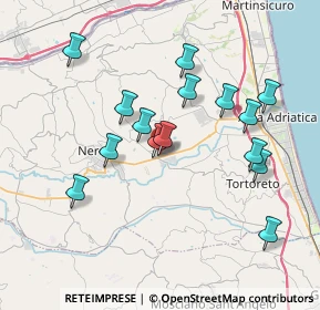 Mappa Via Papa Giovanni XXIII, 64013 Corropoli TE, Italia (3.71933)