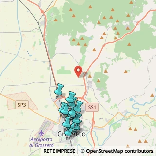 Mappa Strada dei Cipressi, 58100 Grosseto GR, Italia (5.33643)