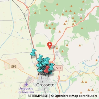 Mappa Strada dei Cipressi, 58100 Grosseto GR, Italia (4.283)