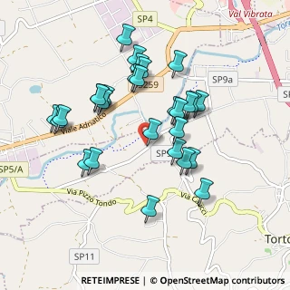 Mappa Via del Vecchio Forte, 64018 Tortoreto TE, Italia (0.91071)